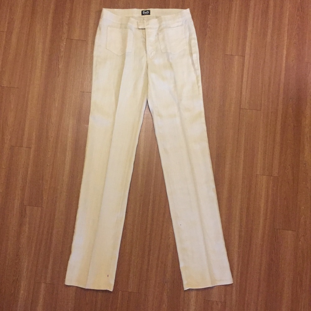 🔥Dolce & Gabbana linen blend pants 🔥